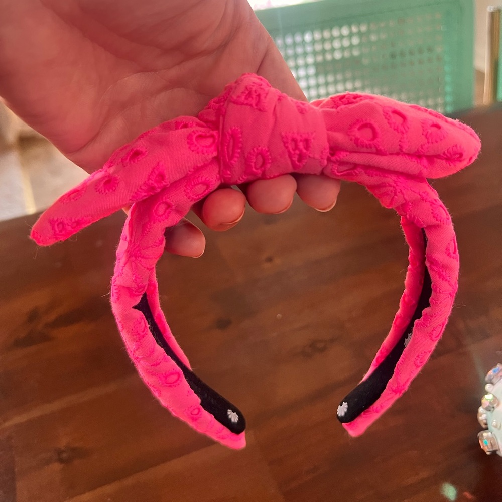 Lele Sadoughi Lilly Pulitzer Pink Headband